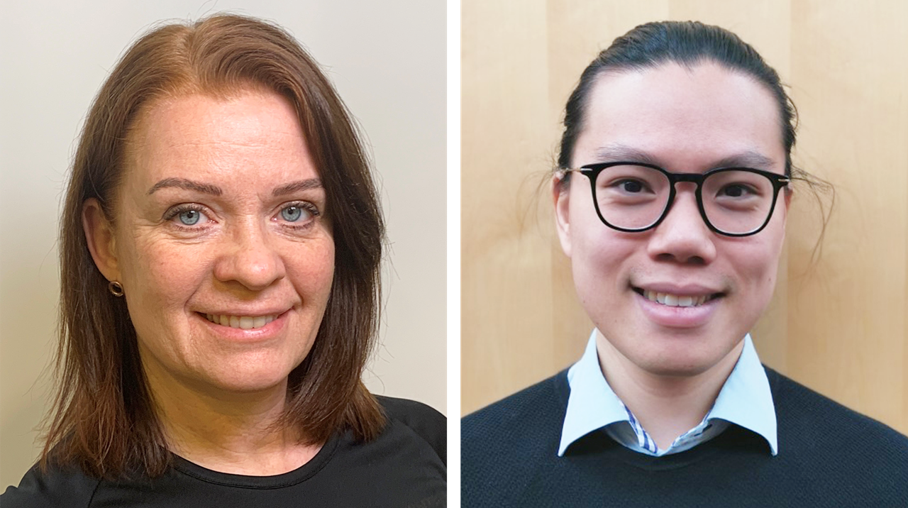 Tina Westerberg and Daniel Tsang work at Mölnlycke´s R&D department.